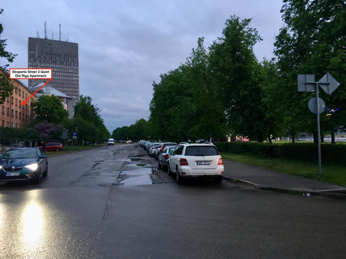 Eksporta Street Quiet Old Riga